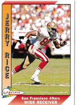 1991 Pacific Jerry Rice San Francisco 49ers #467 Football Card - £1.59 GBP