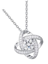 White Gold Plated Real Sterling Silver Cubic CZs Set - $2,700.30 MXN