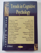 Trends in Cognitive Psychology Serge P. Shohov - $49.95