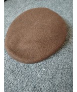 Vintage Kangol Newsboy Cap Hat Adult Brown Wool Nice - £29.25 GBP