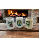 3 Ceramarte Brazil Beer Steins Tankards Lowenbrau Pilsner Urquell Lammbr... - $70.30 CAD