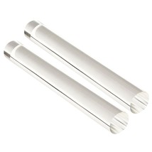 Clear Clay Rolling Pins For Clay, Ceramics, Sculpting (1 X 8 In, 2 Pack) - £16.49 GBP