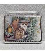 Lissom Design Cat In Garden Mirror Compact - $20.70 CAD