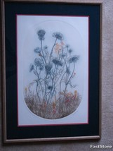 &quot;Queen Anne&#39;s Lace Ii &quot; Signed Lithograph By Barbara Dauman - Local Pick Up Only - £439.64 GBP