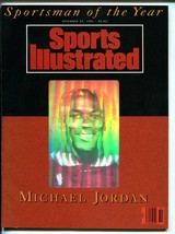 Sports Illustrated 12-/1991-Michael Jordan-lenticular cover-basketball-VG - £42.38 GBP