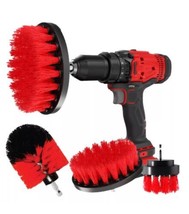 Drill Brush Set Attachment Kit Pack of 3 - All Purpose Power Scrubber No... - $12.29