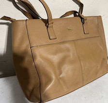 Emma Fox Large Leather Tote. Tan Color - £23.74 GBP