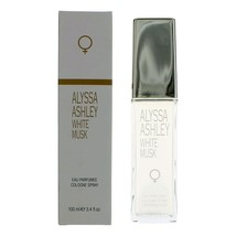 White Musk by Alyssa Ashley, 3.4 oz Eau Parfumee Cologne Spray for Women - £37.10 GBP