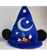 Disney Disneyland Fantasia Mickey Mouse Sorcerer Apprentice Plush Hat Yo... - £19.47 GBP