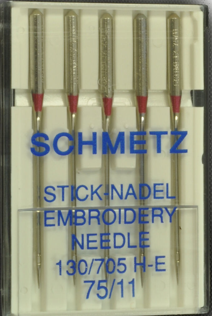 25 Schmetz Microtex Sharp Sewing Machine Needles 130/705 HM Size 70/10