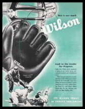 1945 Wilson Kurv-Form Fingers Vintage Print Ad - £11.10 GBP