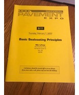 National Pavement Expo B-11 Basic Sealcoating Principles…Ships N 24h - $947.06 MXN