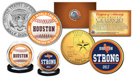 Astros - Houston Strong - 2017 World Champions OFFICIAL Genuine U.S. 2-C... - £14.77 GBP