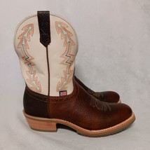 Womens Double H Jasmine Cowboy Boots 9.5M Brown New - Scuffed Toe - £43.04 GBP
