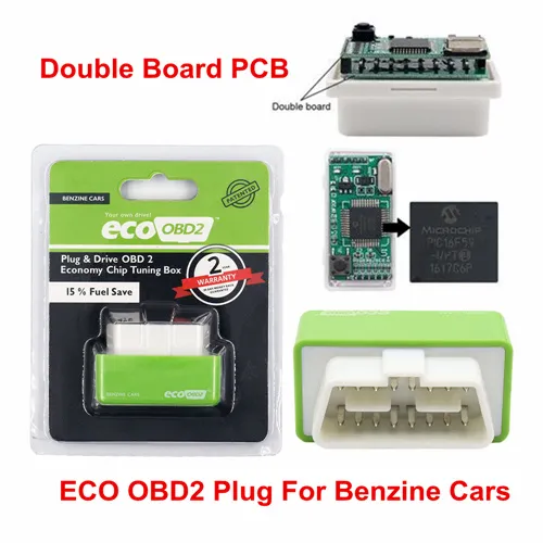 2 Layer PCB NITROOBD2 ECOOBD2 Chip Tuning Box ECO OBD2 Nitro OBD2   Gaso... - £50.77 GBP