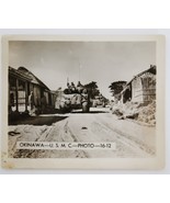 Vintage WWII 5 x 7 Okinawa U.S.M.C. Photo 16-12 Soldiers riding tank - $374.21 MXN