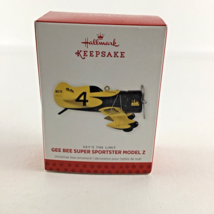 Hallmark Keepsake Ornament Sky&#39;s The Limit #17 Gee Bee Sportster Model Z... - £26.77 GBP