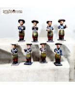 Musicisti indiani carini e unici in legno e cartapesta-show titolo origi... - $754.63 MXN