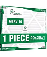Eco Power 20X25X1 Air Filter Merv 10 (1-Pcs), Pleated Hvac Ac Furnace, S... - $43.79 CAD