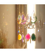 Natural Agate Raw Stone Wind Chimes - $14.50+