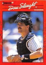 1990 Donruss #277 Don Slaught NM-MT Yankees ID:4965 - £1.29 GBP