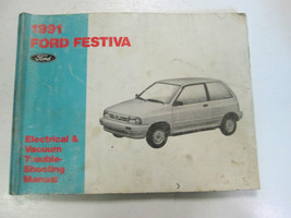 1991 Ford Festiva Electrical Wiring Diagrams Service Shop Repair Manual Used Oem - $13.95