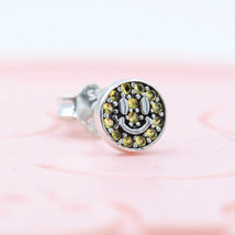 Me Collection Sterling Silver My Smile Single Stud Earring with CZ (Single) - $8.80