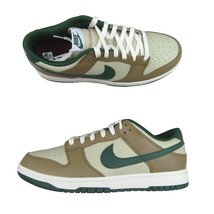Nike Dunk Low Retro Sneakers Mens Size 10 Rattan Driftwood Green NEW FB7160-231 - £94.77 GBP