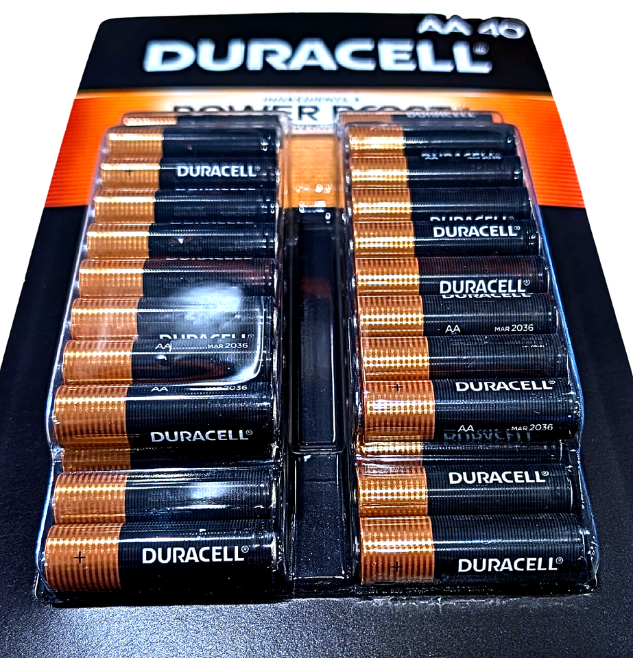Duracell Power Boost Alkaline Double A Batteries 40 Count Item image 2