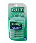 Dental Floss Gum Soft Pick Comfort Flex Mint - 80 CT - €3,98 EUR