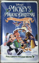 Mickeys Magical Christmas: Snowed In at the House of Mouse (Disney, 2001, VHS) - £6.13 GBP