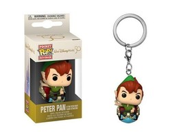 Disney World 50th Peter Pan Figure on Peter Pan Ride Pocket Pop! Key Cha... - $5.94