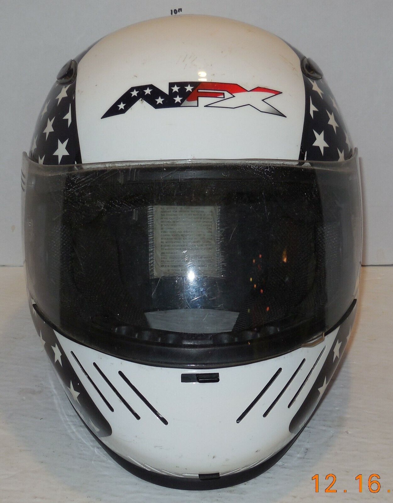 AFX Freedom FX-51  Motorcycle Helmet Black Sz M (58-59 CM) Snell DOT Approved - $119.48