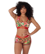 PSD UNDERWEAR Women Lavish Floral Sports Bra Size: 5XL - $24.75