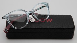 New Woow Last Call 1 Col 0064 Transparent Blue Eyeglasses 48-19-142mm B42mm - £165.67 GBP