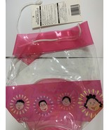 Retro Sazae-san Drawstring Vinyl Bag Coca-Cola Pink Pool Bag - $34.68 CAD