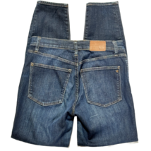 MADEWELL Jeans Skinny Skinny Raw Denim Blue Cotton Women&#39;s Size 28 - £28.15 GBP