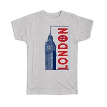 London : Gift T-Shirt Big Ben UK England Souvenir Travel British United Kingdom - £14.11 GBP