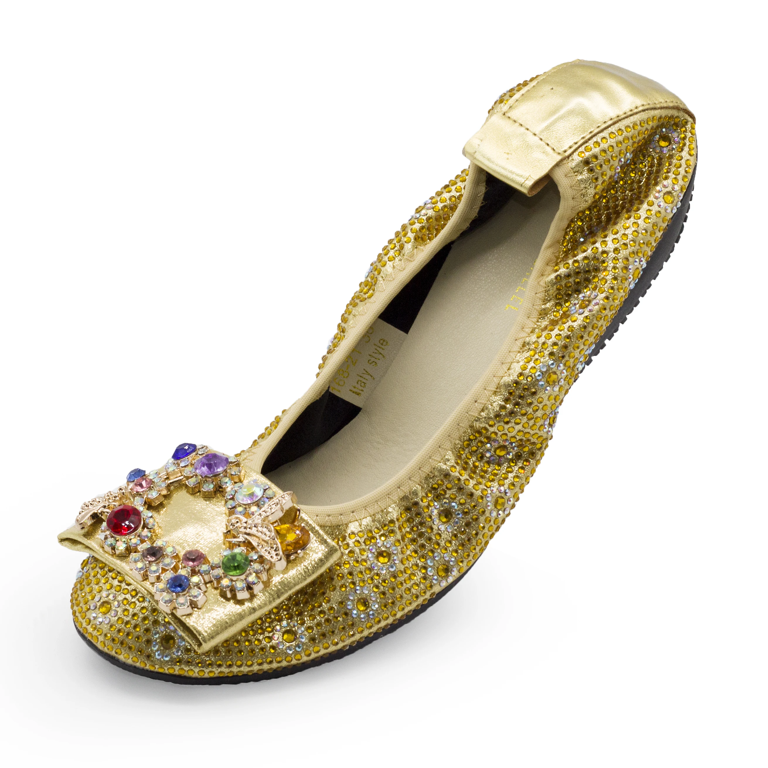 Glitter  Wedding Flats Comfy Shoes for Women Slip on Loafers Plus Size 43 44 45  - £195.77 GBP
