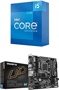 Intel Core i5-12600K + GIGABYTE B760M DS3H DDR4 Motherboard - $510.99