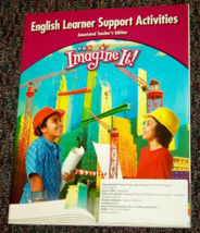Sra Imagine It! English Learner Support - Annotated Teacher&#39;s Edition - Grade 6 - £11.70 GBP
