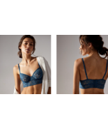 Free People Sorento Demi Lace Longline Underwire Bra Night Swim ( 32D ) - $54.09 CAD
