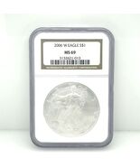 2006-W Silver American Eagle Graded by NGC as MS69 - $184.65