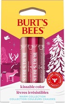 BURTS BEES Kissable Color Lip Shimmer Holiday Gift, 1 EA - $17.81