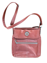 Relic By Fossil Faux Leather Medium Crossbody Purse Burnt Orange - £18.50 GBP