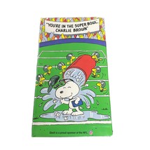 You’re In The Super Bowl Charlie Brown 1993 VHS Peanuts Gang Sealed - £5.39 GBP