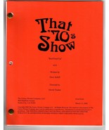 *THAT &#39;70s SHOW - RED FIRED UP Final Draft Script DTD March 15, 2000 S2,... - £39.23 GBP