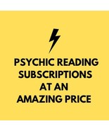 Same-hour psychic reading subscription with PDF transcript included. - $146.00