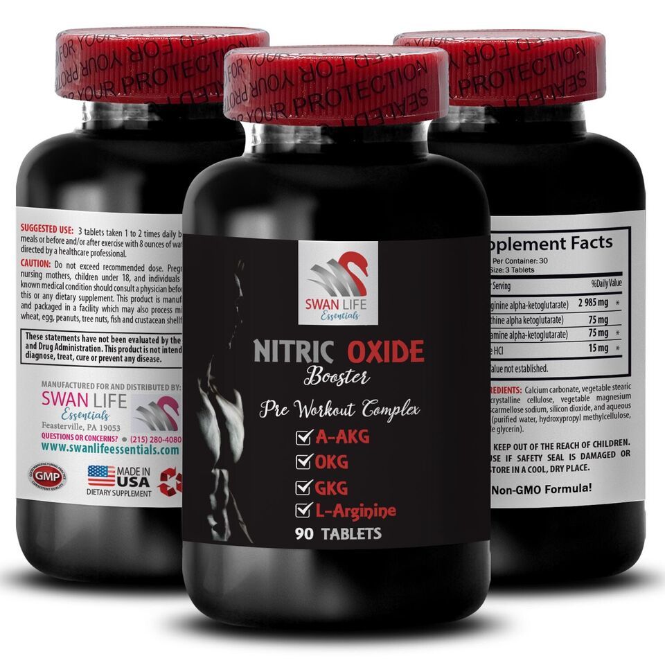 Vital Energy - NITRIC OXIDE BOOSTER - Endurance Enhancer 1 Bottle 90 Tab... - $19.80