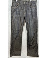 Levis 569 Mens Jeans Loose Straight Dark Wash Sz 36x34 - $405.50 MXN